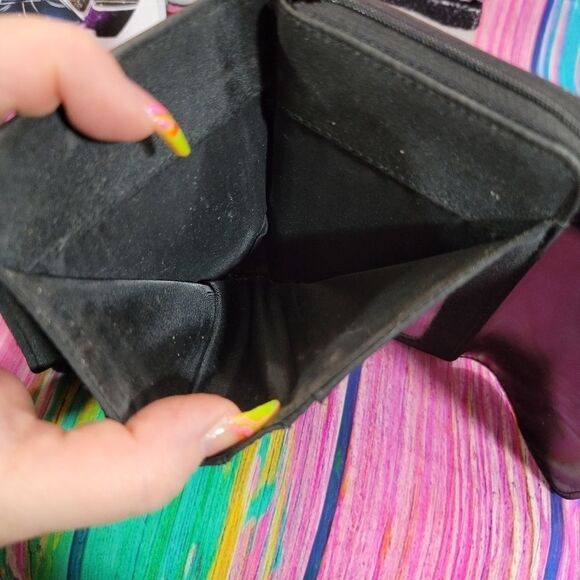 Gucci Black Wallet Bi-Fold Authentic Vintage - Picture 9 of 11